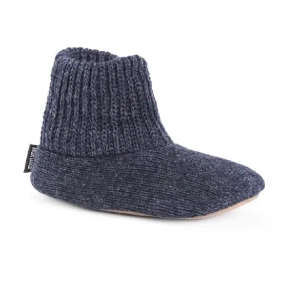 MUK LUKS Men's Morty Ragg Wool Slipper Sock image {7}