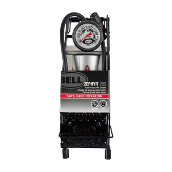 Bell Zephyr 250 Presta Valves 2 Floor Pump image {1}