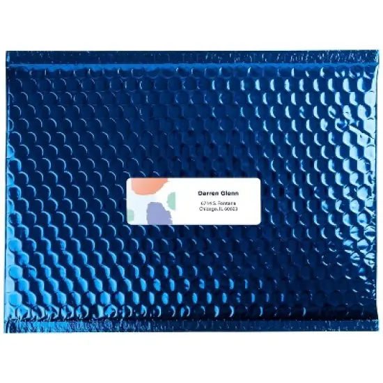 Avery Easy Peel Mailing Address Labels Inkjet 1 1/3 x 4 White 1400/Box 8462 image {6}