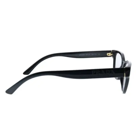 Prada PR 03WV 1AB1O1 Womens Square Eyeglasses Black 53mm image {2}