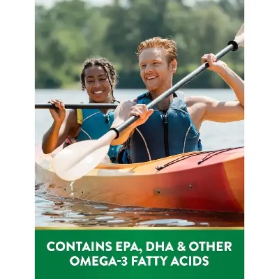 Nature's Truth Fish Oil Omega 3 | 2000 mg | 60 Softgels | Lemon Flavor | EPA & DHA | Non-GMO and Gluten Free Supplement image {3}