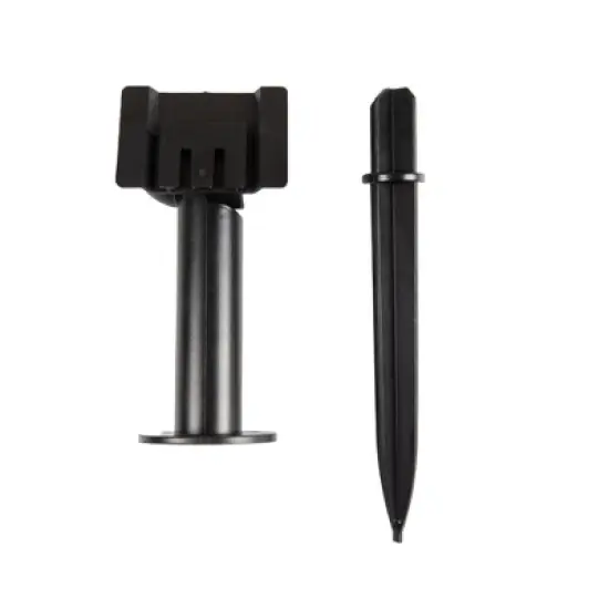 Novelty Lights 100 True Twinkle (100%) LED Solar Powered String Lights 4" Spacing Green Wire 44 Feet image {5}