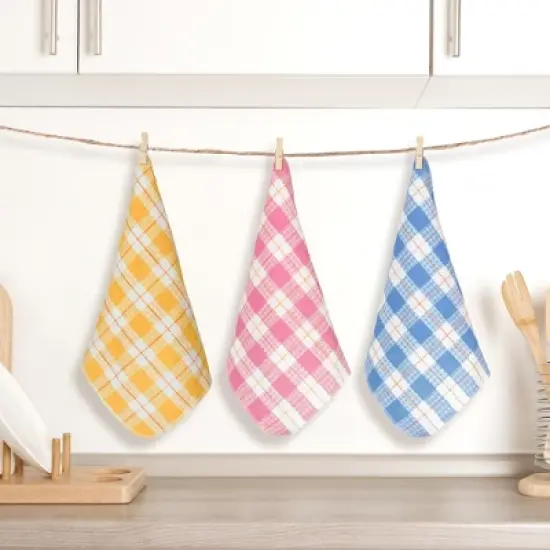 Unique Bargains Reusable Absorbent Cotton Clean Cloths 14" x 16" image {5}