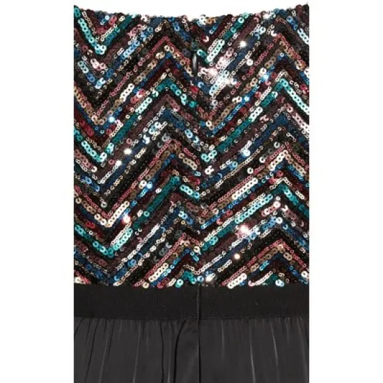 Women's Plus Size Sequin Bodice Dress - multi | CITY CHIC image {5}