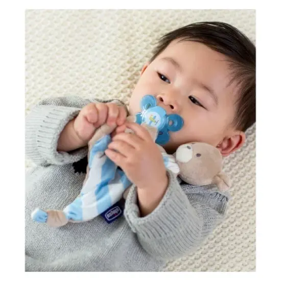 Chicco Pocket Buddies Pacifier Holder - Blue image {7}