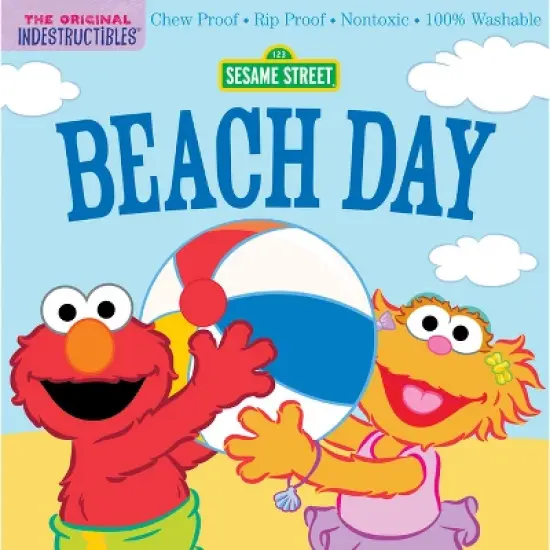 Indestructibles: Sesame Street: Beach Day - (Paperback) image {1}