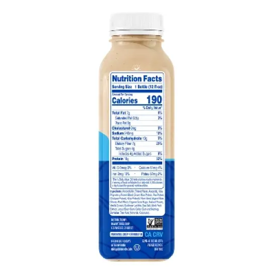 Koia Vanilla Bean Plant Powered Vegan Nutrition Drink - 12 fl oz image {3}