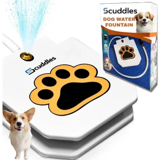 Outdoor Dog Sprinkler Water Fountain for Dogs with Interactive Play, Easy Setup, Fun Water Spray image {8}