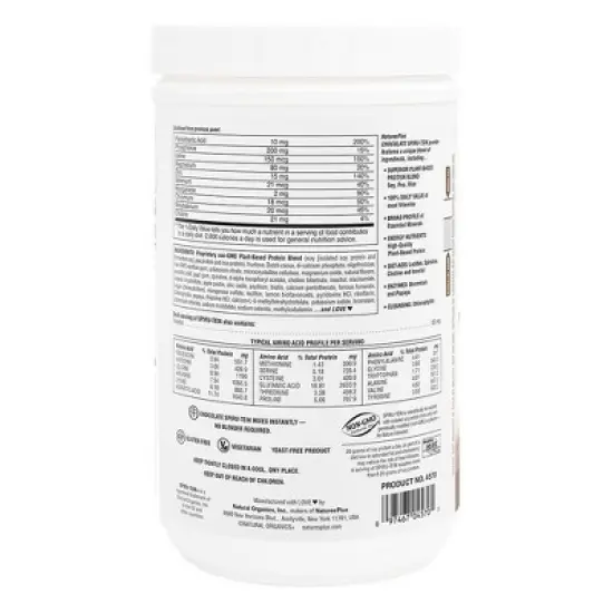 Spiru-Tein (Spirutein) Shake - Chocolate by Nature's Plus  -  1.05 lbs Powder image {2}