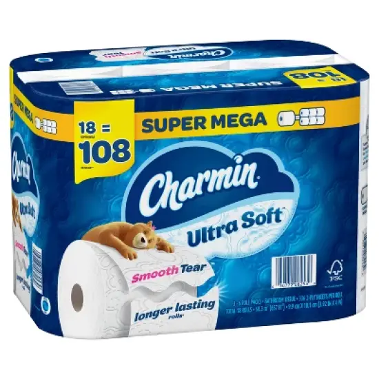 Charmin Ultra Soft Toilet Paper image {9}