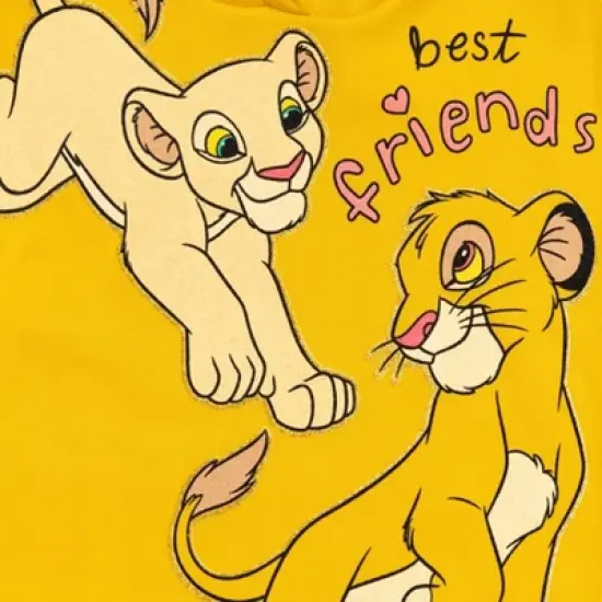 Disney Lion King Simba Baby Girls Fleece Pullover Hoodie & Leggings image {5}