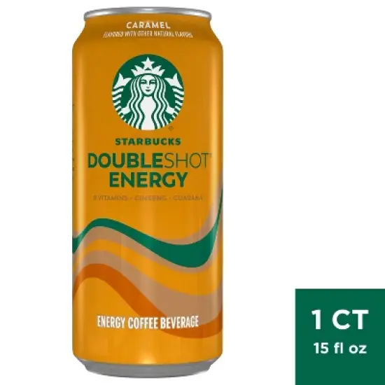 Starbucks Doubleshot Energy Caramel Coffee Drink - 15 fl oz Can image {8}