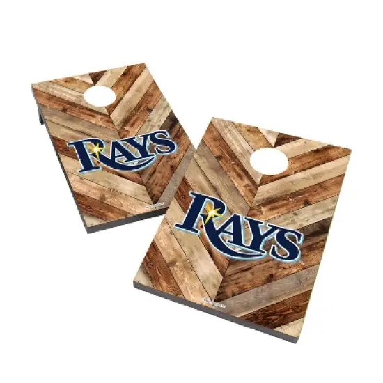 MLB Tampa Bay Rays 2'x3' Cornhole Bag Toss Game Set image {1}