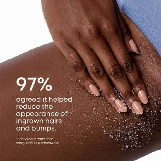 Bushbalm Nude Ingrown Hair Exfoliating Scrub - 8 fl oz image {3}
