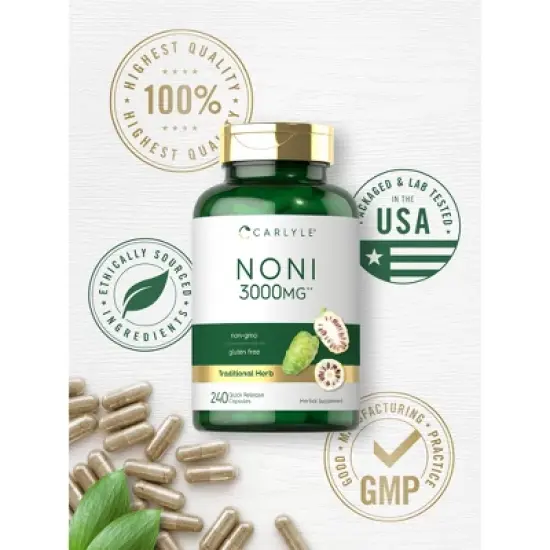 Carlyle Noni 3000mg | 240 Capsules image {4}