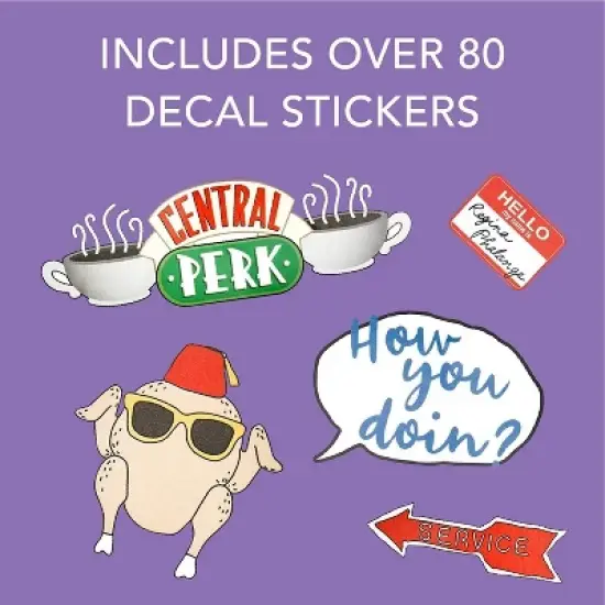 Friends Gadget Decal Stickers | 4 Sheets image {1}