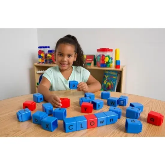 Didax Jumbo Unifix Alphabet Cubes, Set of 30 image {2}