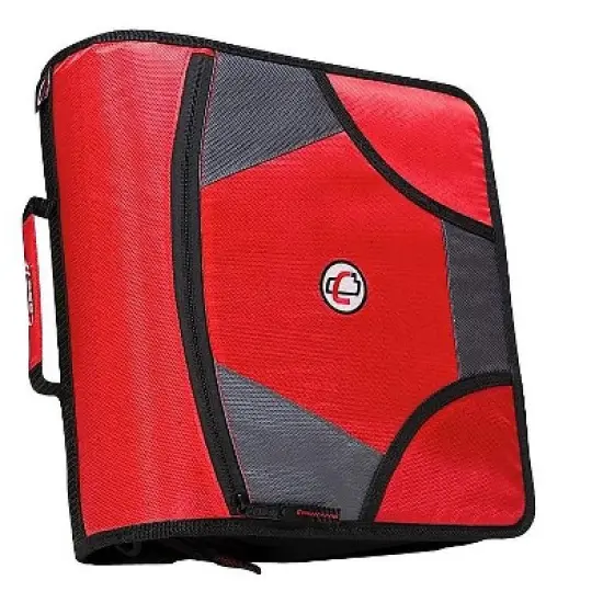 Case It Case-it King Sized Zip Tab 4 3-Ring Zipper D-186 image {1}