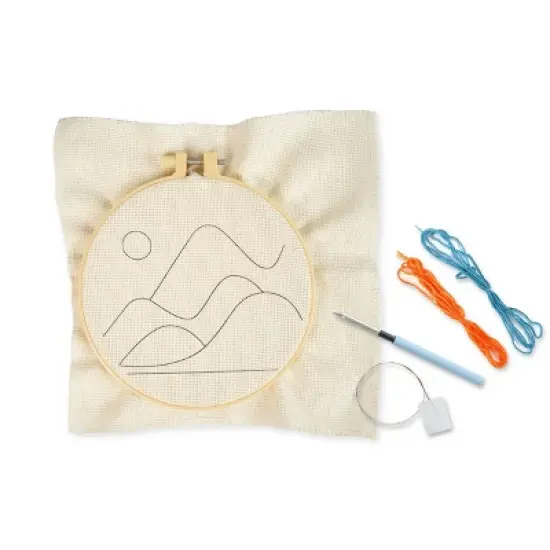 Punch Needle Knit Landscape - Bullseye's Playground&trade; image {1}