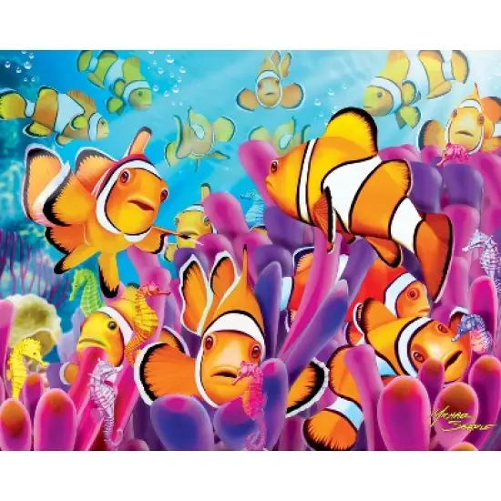 MasterPieces Kids Jigsaw Puzzle Set - Purple Glow 4-Pack 100 Pieces image {6}