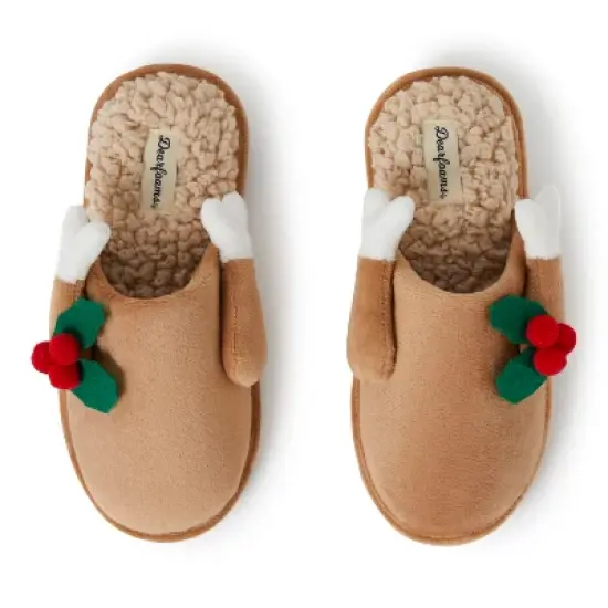 Dearfoams Women's Holiday Novelty Turkey Scuff Slipper image {2}