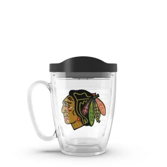 NHL Chicago Blackhawks 16oz Primary Logo Classic Mug image {6}