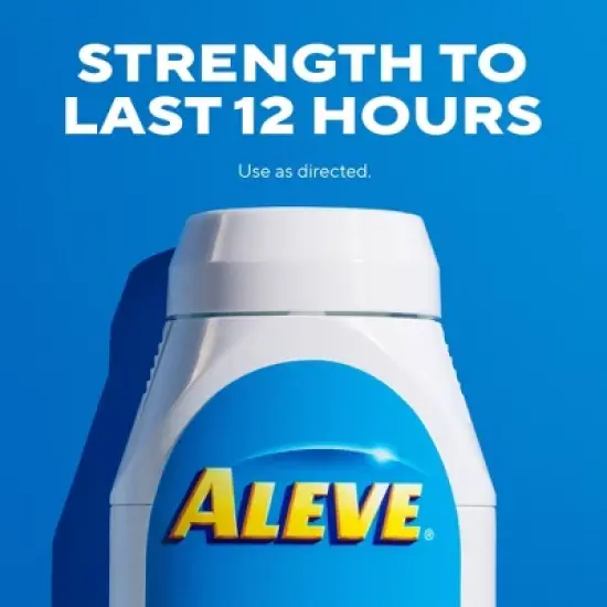 Aleve NSAID Back & Muscle Pain Reliever & Fever Reducer Tablets - Naproxen Sodium - 50ct image {5}