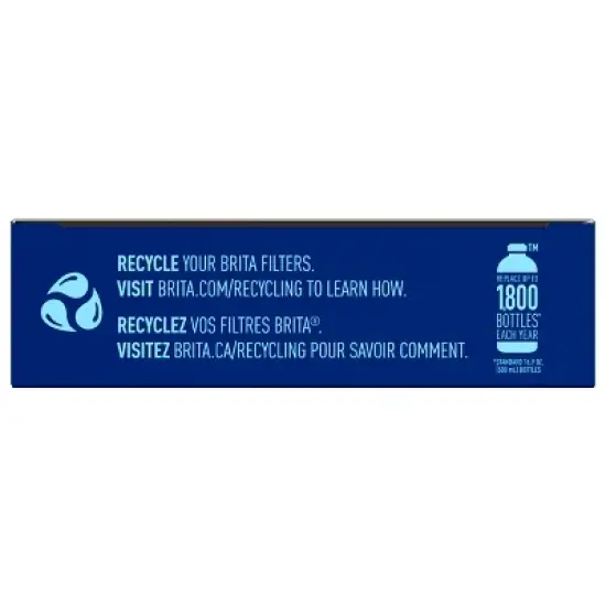 Brita 3ct Bottle Filter - Black image {4}