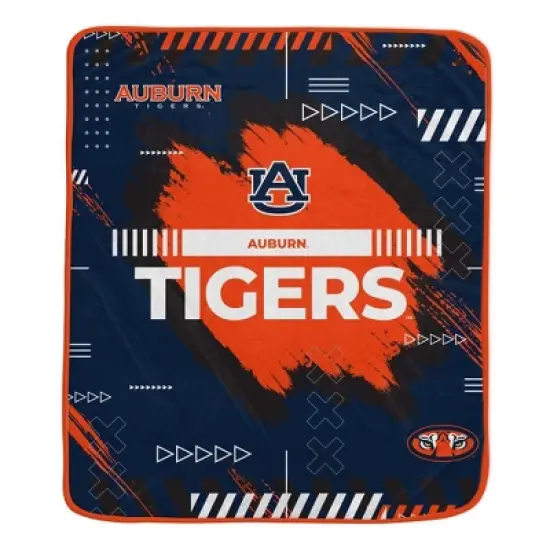 NCAA Auburn Tigers Game Tech Ultra Cozy Throw Blanket image {2}
