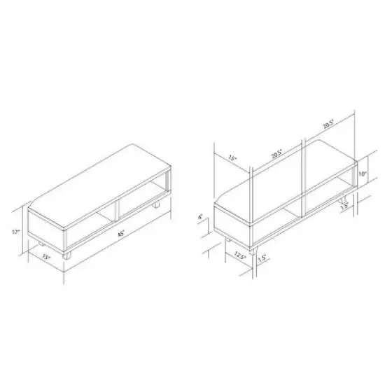 Matilde Bench Brown - Powell image {6}