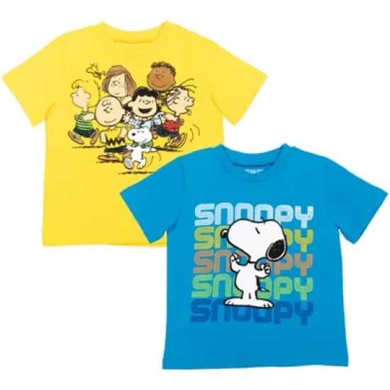 PEANUTS Snoopy 2 Pack T-Shirts Infant to Big Kid  image {10}