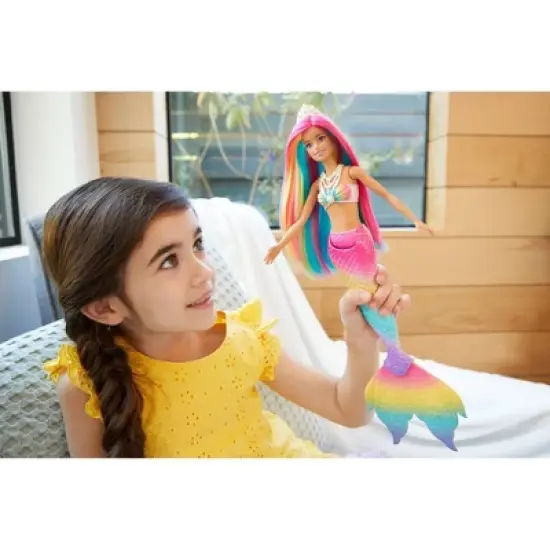 Barbie Dreamtopia Rainbow Magic Mermaid Doll image {1}
