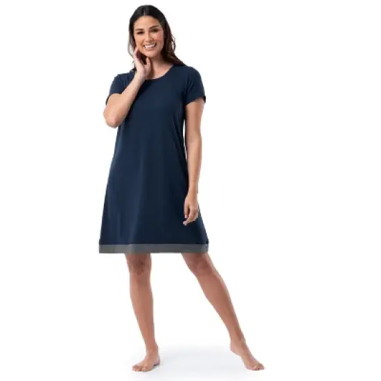 Fruit of the Loom Women's and Plus Breathable Short Sleeve Sleepshirt image {4}