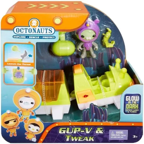 Fisher-Price Octonauts Gup-V & Tweak Vehicle & Figure Playset image {2}