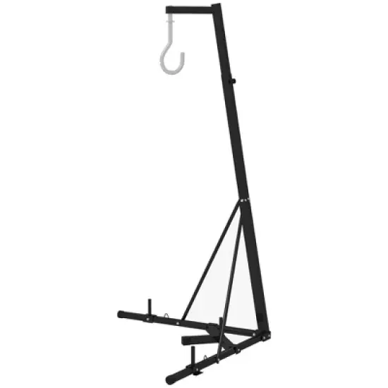 Dexmalle Height Adjustable Heavy Bag Stand with Weighted Base image {5}