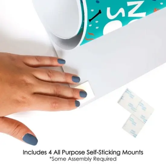 Big Dot of Happiness Roar Dinosaur - Dino Mite T-Rex Baby Shower Decorations Party Banner image {5}