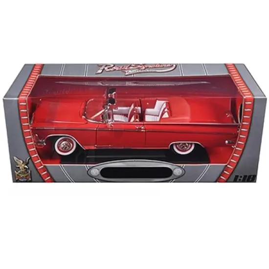 1959 Buick Electra 225 Convertible Red 1/18 Diecast Model Car by Road Signature image {2}