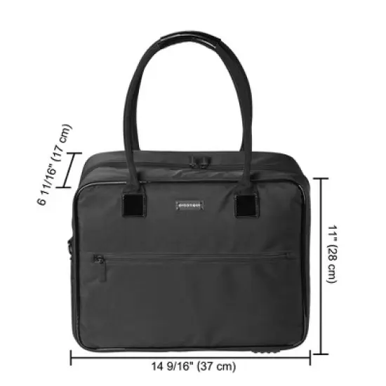 Byootique Makeup Bag Soft Sided Cosmetic Train Case 2 Layer Hangbag 4 Pouches image {5}