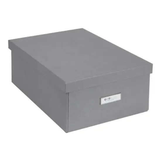 Bigso Katia Collapsible Storage Box with Labelframe - Simple Assembly without Tools image {12}