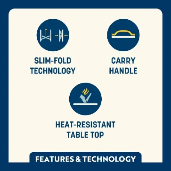 GCI Outdoor Slim-Fold Cook Station Outdoor Camp Kitchen - Black image {7}