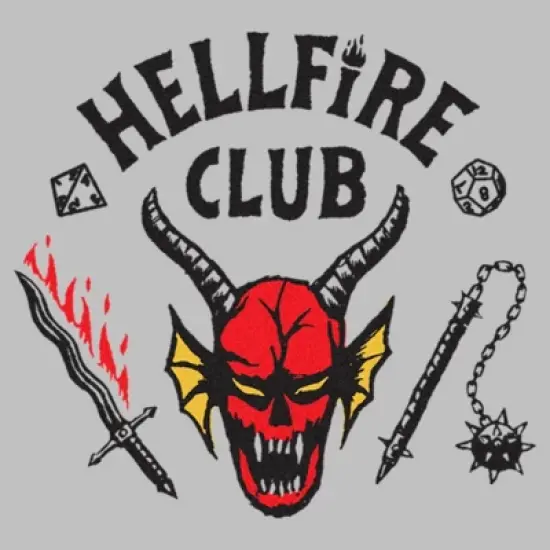 Women's Stranger Things Welcome to the Hellfire Club T-Shirt image {1}