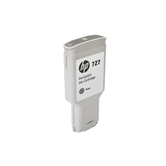 HP 727 300-ml Gray DesignJet Ink Cartridge, F9J80A image {1}