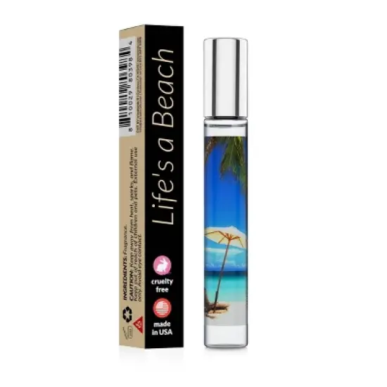 artnaturals Life's a Beach Roll-On Perfume - Coconut, Vanilla and Lime - 0.33 fl oz image {2}