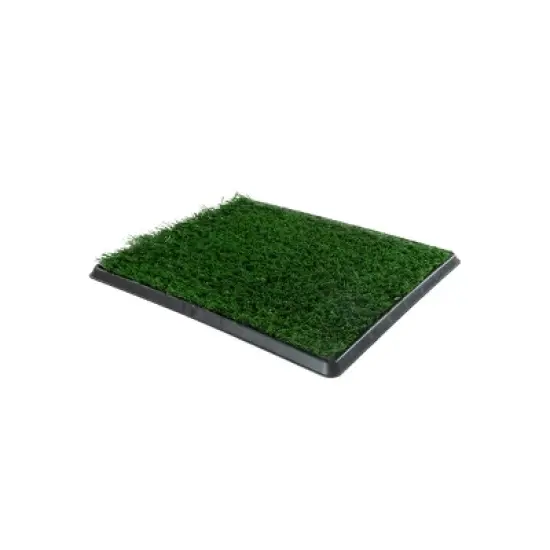 Pet Adobe Small Puppy Faux Grass Potty Trainer Mat - 16" x 20" image {8}