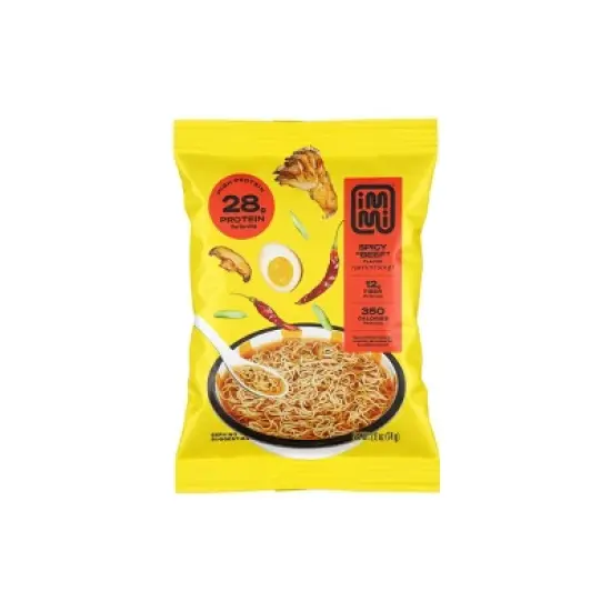 immi Spicy 'Beef' Plant Based Ramen Packet - 2.6oz image {4}