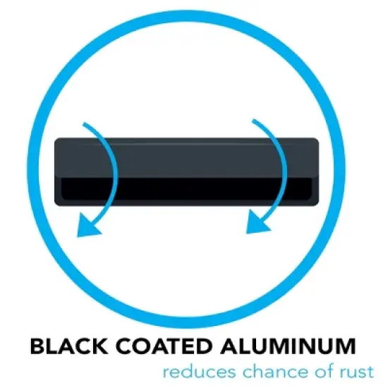 Puri Tech Rock Undermount Spa Cover Lift Removal System Bracket - Black image {2}