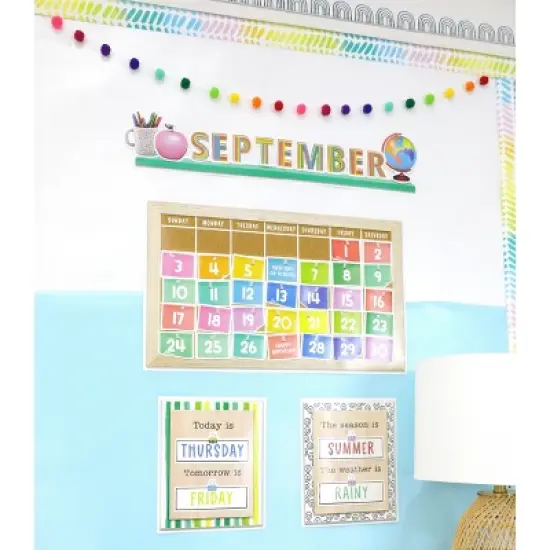 Carson Dellosa Education Creatively Inspired Calendar Bulletin Board Set (118 pieces) image {4}