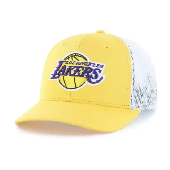 NBA Los Angeles Lakers Trucker Mesh Back Baseball Hat image {2}