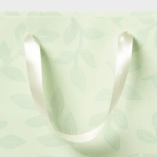 Green Leaf with Mirror Ink Large Gift Bag - Spritz&trade; image {2}