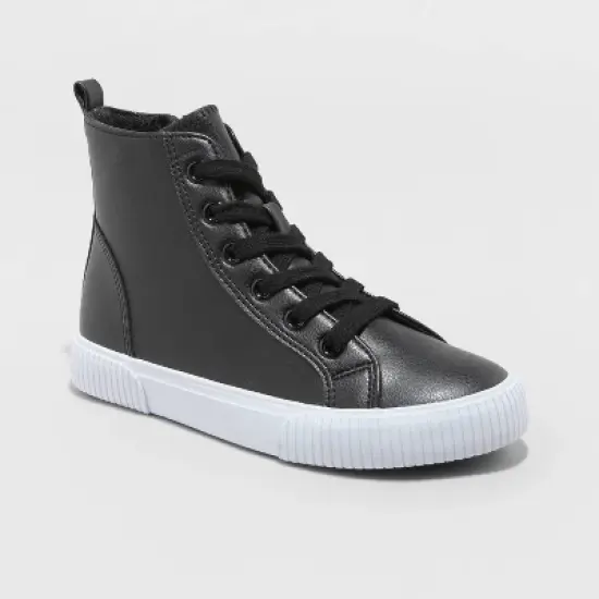 Boys' Glenn High-Top Sneakers - Cat & Jack&trade; Black image {4}